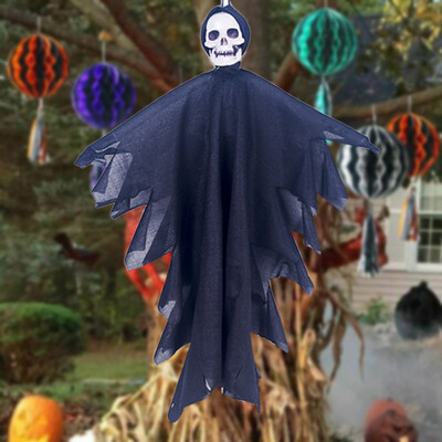 

Toponeto Halloween Hanging Pirate Decoration Witch Prisoner Reaper Ghost Pendant