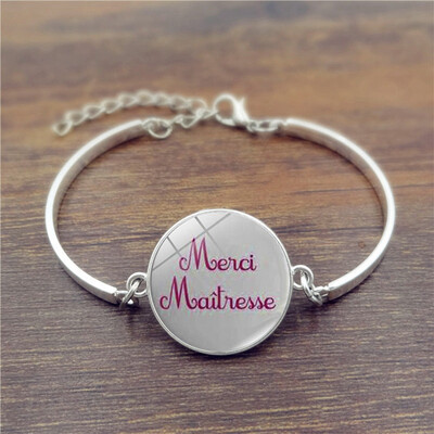 

Colored Teachers Day Gifts Adjustable Time Gem Bracelet Teachers Gift Thank You Teacher Jewelry