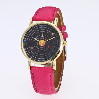 

Creative Design Solar System Watch Fashion Women Quartz Watches Casual Ladies Leather Wrist Watch Relogio Feminino Gift
