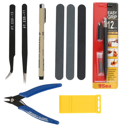 

7pcs Gundam Modeler Basic Tools Craft Set for Car Model Building Kit