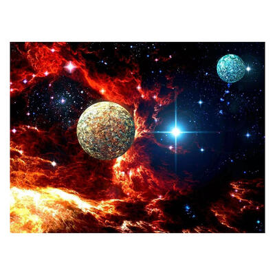 

5D DIY Full Drill Diamond Painting Celestial Body Cross Stitch Embroidery