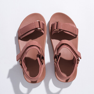 

Shoes children 2019 new online celebrity women sandals female summer fairy style students Roman beach flat soles ins tide