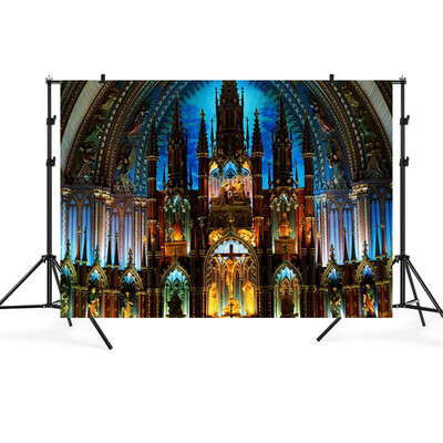 

Gobestart Paris Cathedral Rose Window Backdrops Photography Studio Background