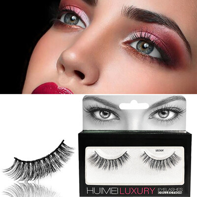 

〖Follure〗1Pair Luxury 3D False Lashes Fluffy Strip Eyelashes Long Natural Party