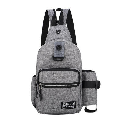 

Men Chest Bag Sling Shoulder Satchel Crossbody Bags Casual Travel Backpack