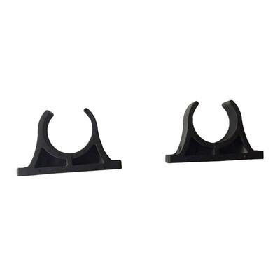 

2 Pcs Black Outdoor Kayak Paddle Clips Holder Keeper Canoes Boats Fixed Clamp