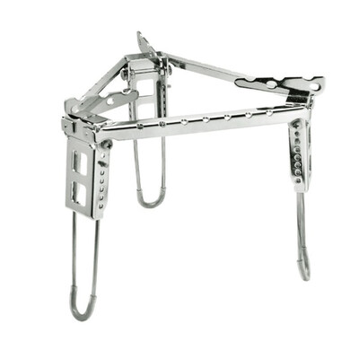 

Foldable Camping Burner Pot Rack Portable Triangle Stand Cooking Heat Resistant