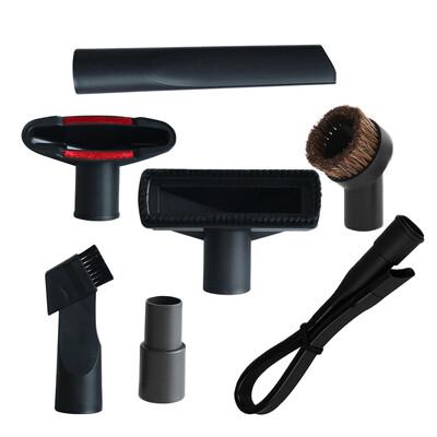 

Vacuum Attachment Cleaner Kit Brush Nozzle Crevice Cleaning Accessories 7 Pieces
