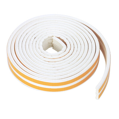 

Siaonvr 5M DEPI Type Foam Weather Draught Excluder Self Adhesive Window Door Seal Str