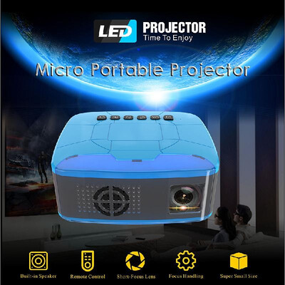 

U20 Mini Projector 19201080 Resolution LCD LED Projector Portable HD Home Theater Mini Cinema