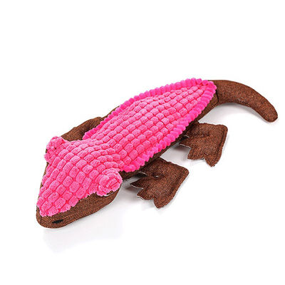 

Huisdier Molaren Bijten Geluid Speelgoed Rose Rood Geel Ellow Crocodile Shape Dog Durable Squeaky Toy Pet Safe Non-toxic Molar