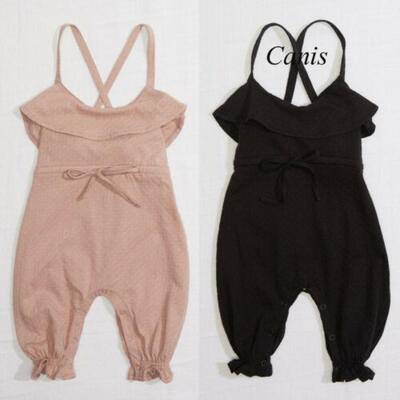 

UK Newborn Baby Girl Romper Jumpsuit Sunsuit Outfit Leggings Thousers One-Pieces