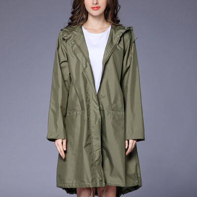 

〖Follure〗Womens Rain Jacket Outdoor Waterproof Windproof Coat Outwear