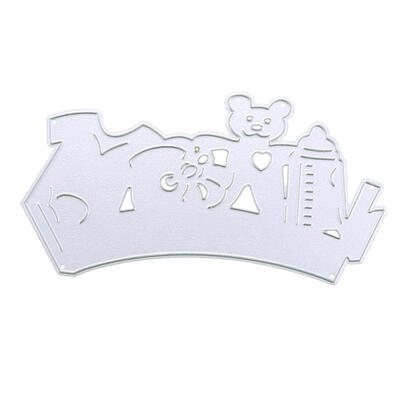 

DIY Baby Nursing Bottle Shape Cutting Dies Scrapbooking Metal Paper Card