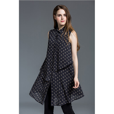 

inHIM Female summer dress top two long shirts fashion professional 17394