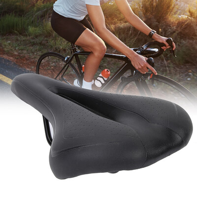 

Greensen Road Bike SaddleMountain Road Bike Soft Seat Comfortable Shockproof Bicycle Saddle Replacement Black