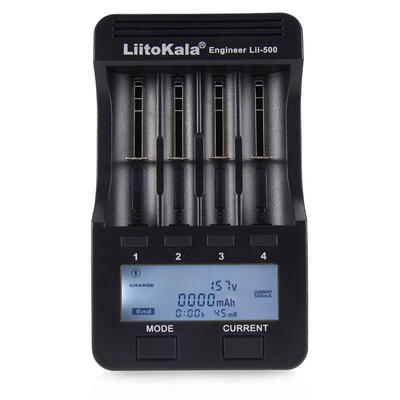 

Lii-500 37V 12V Charger with LCD 18650 26650 16340 14500 10440 18500 Battery Charger