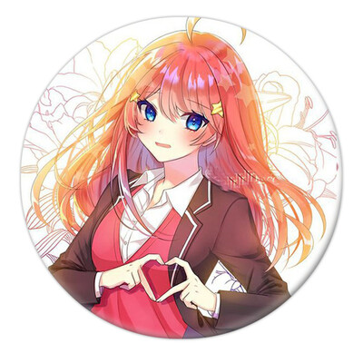 

Ailin Online The Quintessential Quintuplets Brooch Japanese Anime Brooches & Pins for Clothes Bags Caps&Pencil Cases