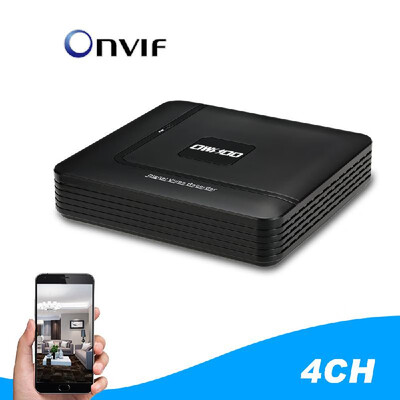 

OWSOO 4CH 1080P Hybrid NVR AHD TVI CVI DVR 5-in-1 Digital Video Recorder P2P Cloud Network Onvif Support Phone APP Control Motion
