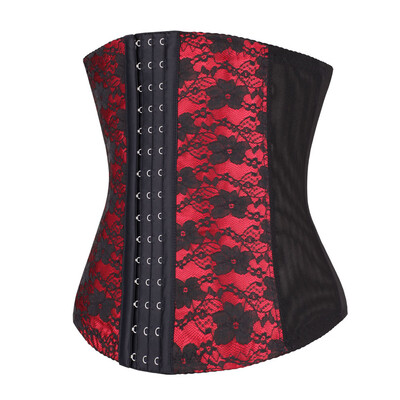 

Toponeto Women Underbust Lace Buckle Waist Trainer Corsets Shapewear Body Shaper
