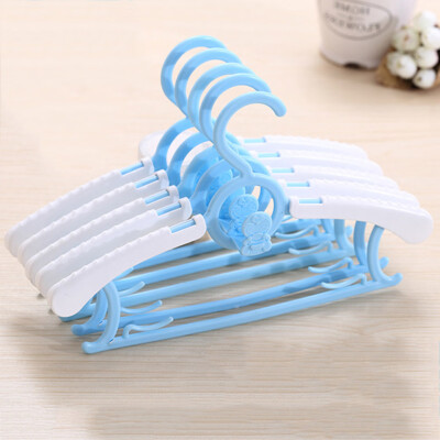 

5Pcs Retracable Clothes Hanger Hanging RackBaby Telescopic Racks Special Hot