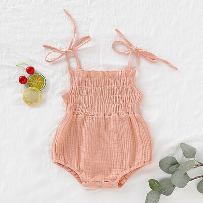 

Infant Baby Kids Girl Jumpsuit Romper Bodysuit Cotton Summer Clothes Outfits