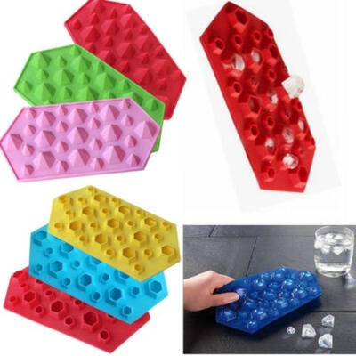 

2018 Hot Diamond Mold Silicone Ice Cube Tray Freeze Mould Bar Jelly Chocolate Mold Maker