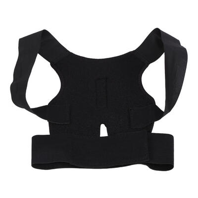 

Greensen 2 Sizes New Adjustable Men Women Back Support Brace Shoulder Lumbar Corrector Band Belt Back Support BeltSupport Belt