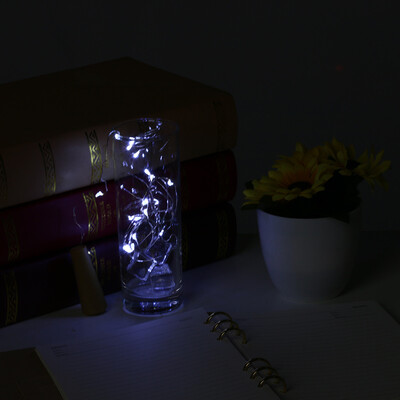 

Gobestart Wine Bottle Cork Shaped String Light With 15LED Bead Night Fairy Light