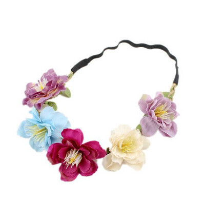 

〖Follure〗Handmade Flower Garland Halo For Wedding Flower wreath Decorations A