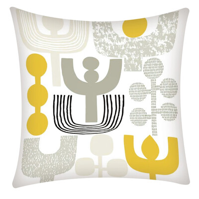 

〖Follure〗Pillow Case Polyester Fiber Cushion Sofa Car Cushion Cover Home Decoration