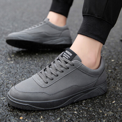 

Red board shoes male Korean version of 100 breathable casual shoes in autumn new social group shoes tide shoes