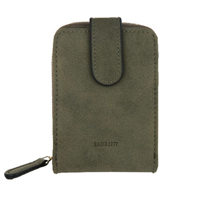 

Tailored Women Mini Grind Leather Wallet Card Holder Wallet Purse Card package