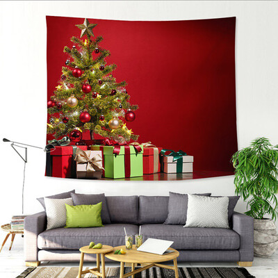 

〖Follure〗Xmas Art Home Wall Hanging Tapestry Wall Ornamentation Christmas Wall Decor