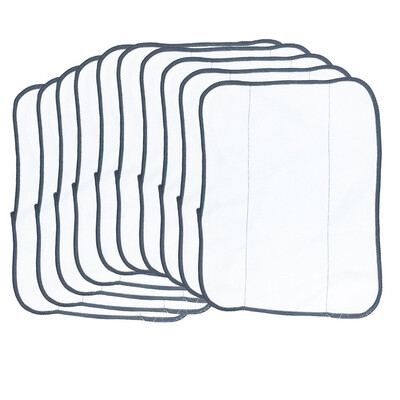 

〖Follure〗10PC Dry Microfiber Mopping Cloths for IROBOT 380t 320 4200 5200C Vacuum Cleaner