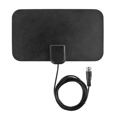 

Mini HDTV 50 Miles Booster Indoor HDTV Antenna Aerial VHF UHF 25DB Gain