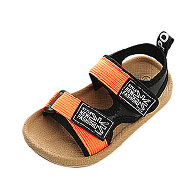 

Baby Boys Beach Sandals Sneaker Toddler Children Patchwork Casual Single Shoes