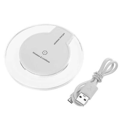 

K9 Crystal Phone Wireless Charger Adapter Fast Charging Pad Base for iPhone