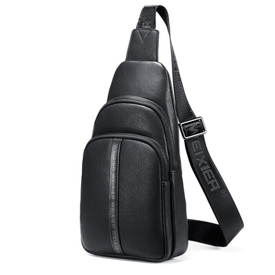

New mens chest bag casual outdoor mens bag factory direct mens multi-function shoulder bag