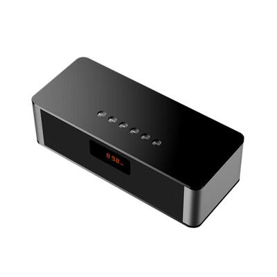 

DY21L Portable Bluetooth Speaker Mini HiFi Wireless Bluetooth V40 Speaker With Alarm Clock