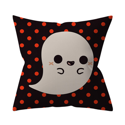 

Happy Halloween Square Pillow Cases Car Sofa Cushion Cover Home Decor