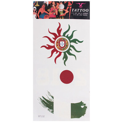 

〖Follure〗3D Waterproof Tattoo Stickers Arm Face Body Flag Child Tattoo Sticker