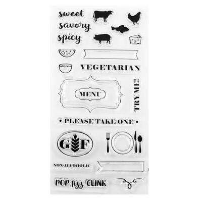 

Silicone Transparent Seals Clear Stamps Letter Print for DIY Scrapbooking