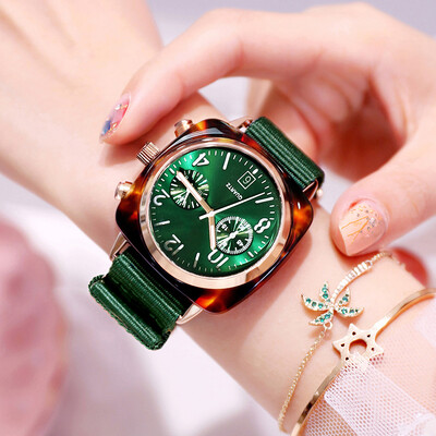 

Ins Wind Zhou Dongyu Womens Watch Couple Fashion Waterproof Large Dial Quartz Womens Watch