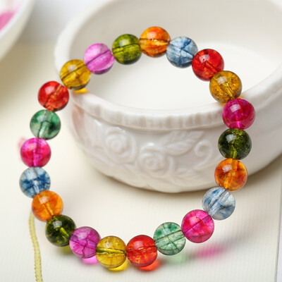 

Color tourmaline candy color bracelet jewelry