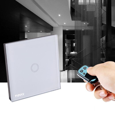 

123 Gang Remote Touch Control Smart Light Switch 220V Wiring Free EU