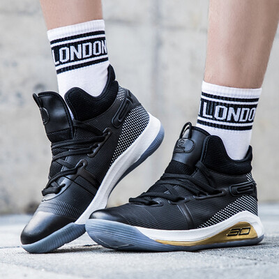 

Couple basketball shoes mens new non-slip boots shoes sneakers breathable wear high-top sneakers