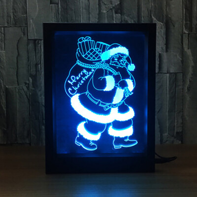 

〖Follure〗3D Photo Frame Lights Night Lights Colorful Touch Remote Control Creative