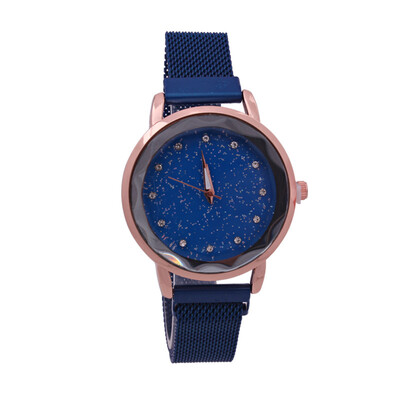 

Summer new star-studded magnet magnet bracelet strap ladies fashion watch student personality simple quartz watch