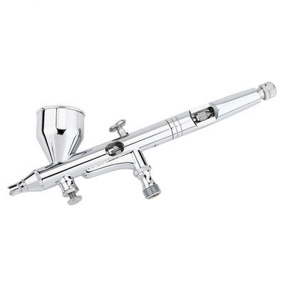 

Greensen Dual Action Airbrush Kit 02mm03mm05mm Needle Art Spray Gun for CakeNail Model